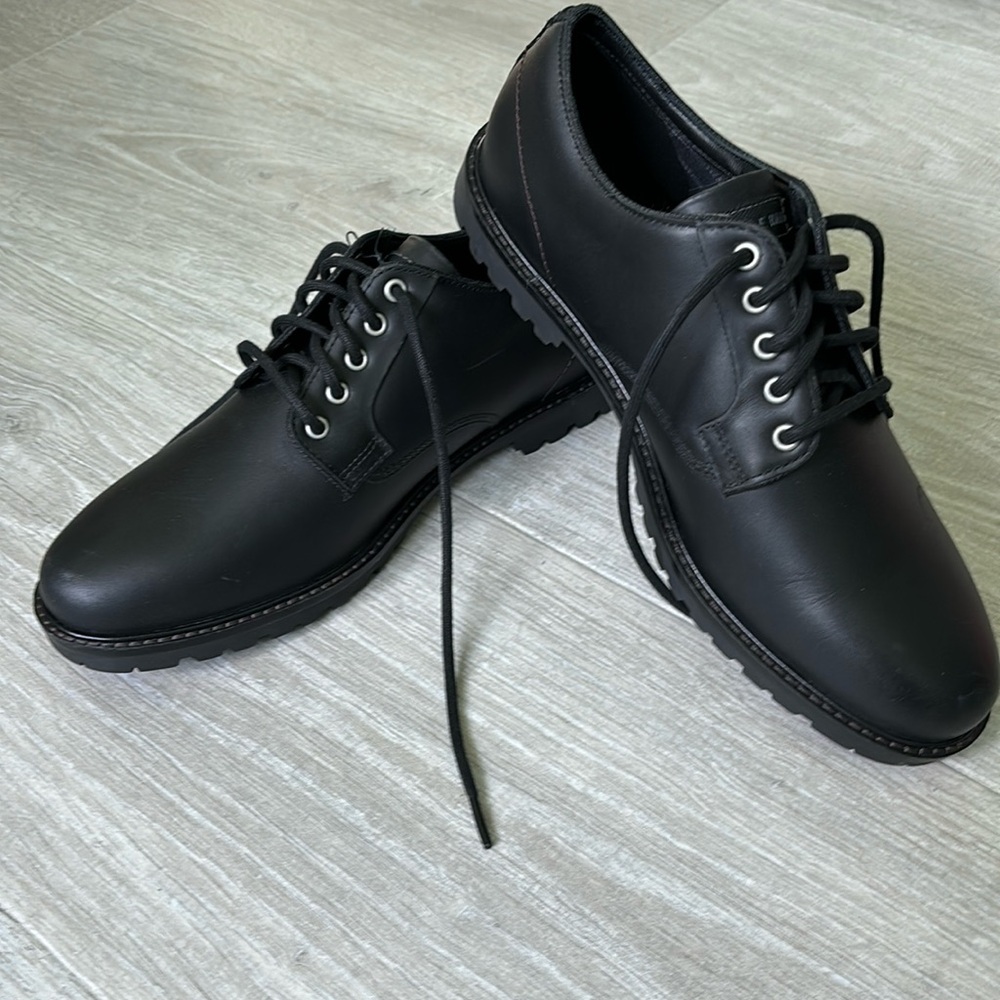 Cole Haan Men’s Midland Water Resistant Derby Shoes Black size 9